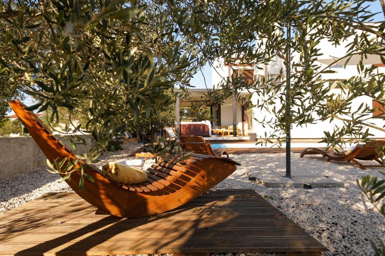 Villa Suncica With Heated Pool, Jacuzzi And Bikes Near Zadar Sukošan Exterior foto